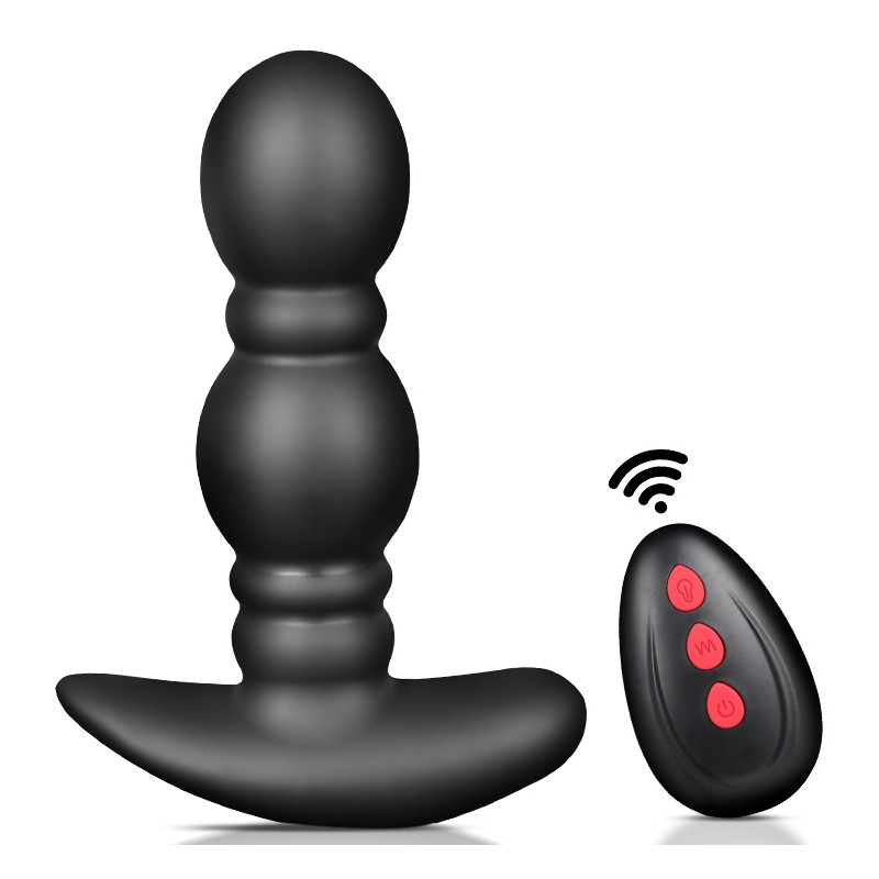 InflateGear Plug gonflable vibrant Butt Inflat 11 x 3.8cm